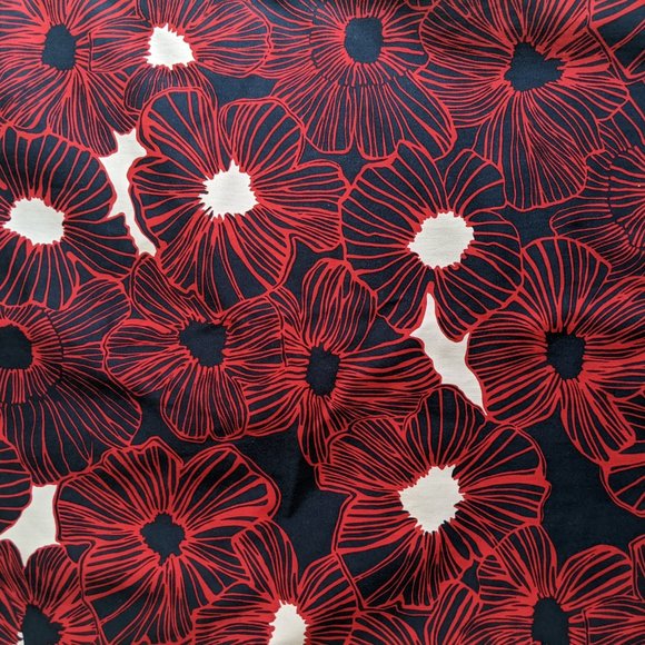 Charter Club Floral Skirt sz 12 - Picture 2 of 8
